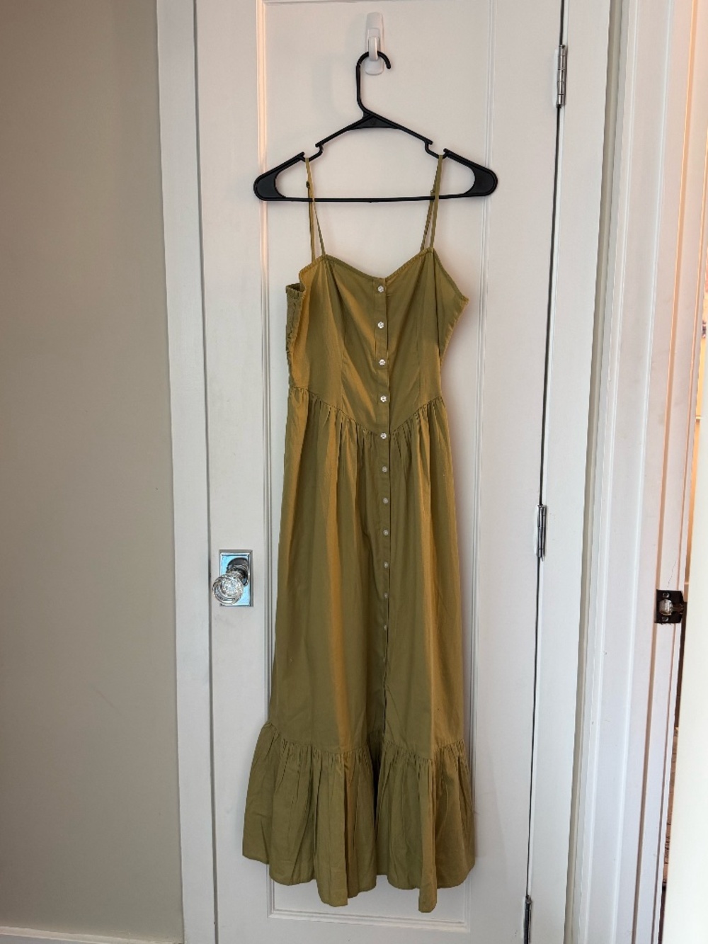 Patrons of Peace Green Midi Dress NWT Size S